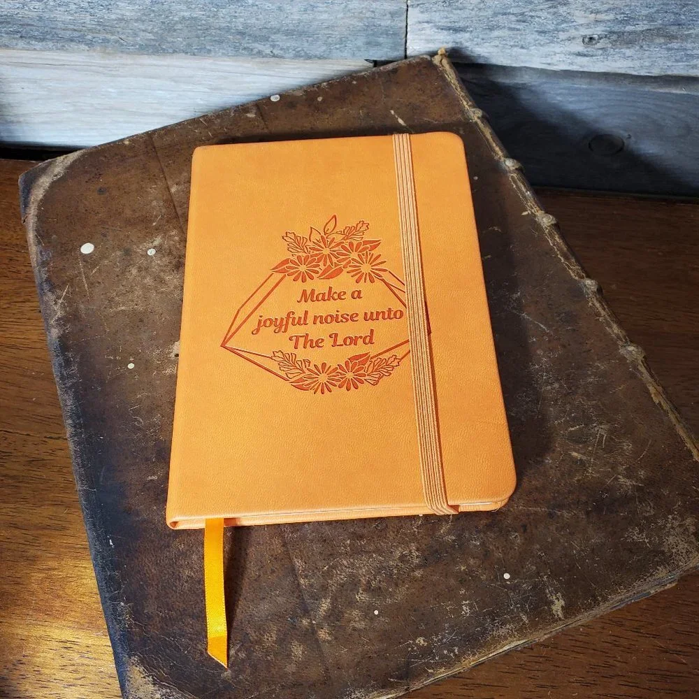 Lined Journal with Elastic Band Closure by Heart of Angelstar  NWOT